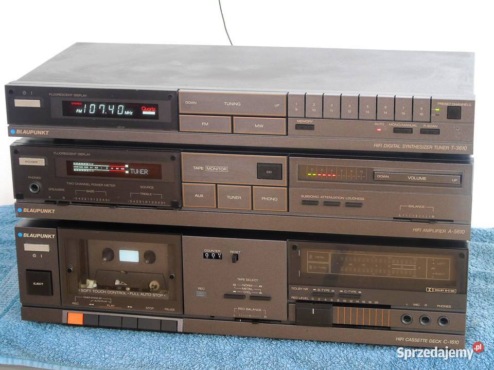 Wzmacniacz i tuner Blaupunkt A5610 i T3610 Jasło