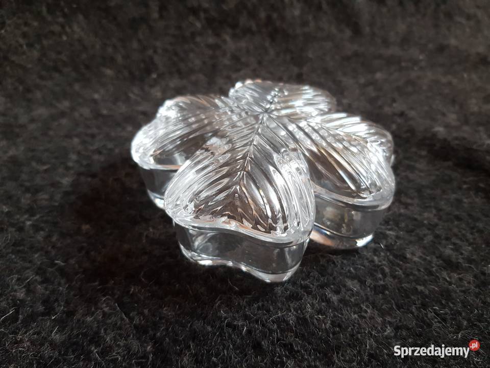 Nachtmann kryształowe puzderko koniczynka Myszków