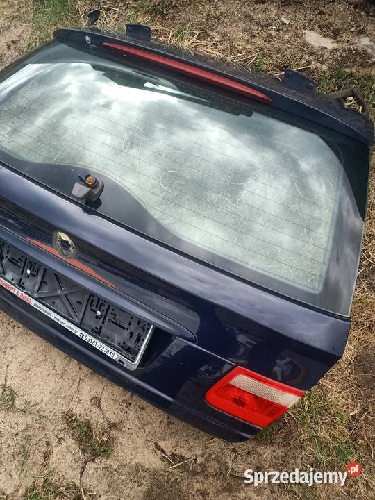 Klapa tylna tył BMW E46 kombi dunkeblau zachodniopomorskie Szczecin