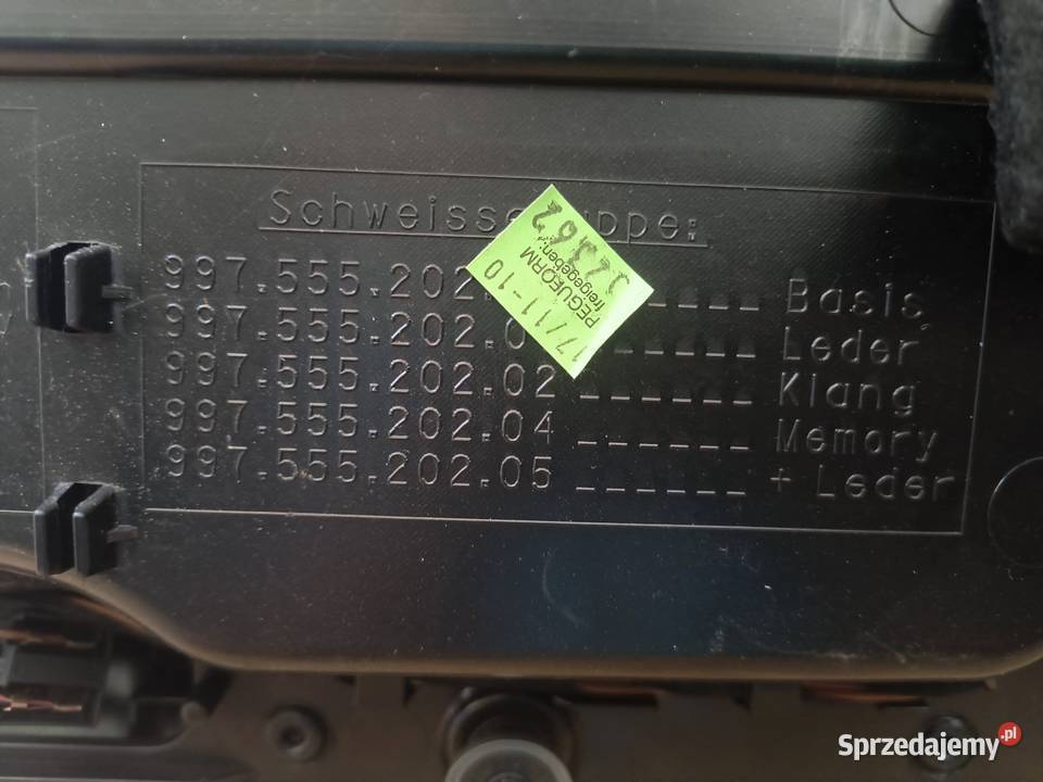 Boczek drzwi Lewy Prawy L R Porsche Boxster 9872 Kakonin