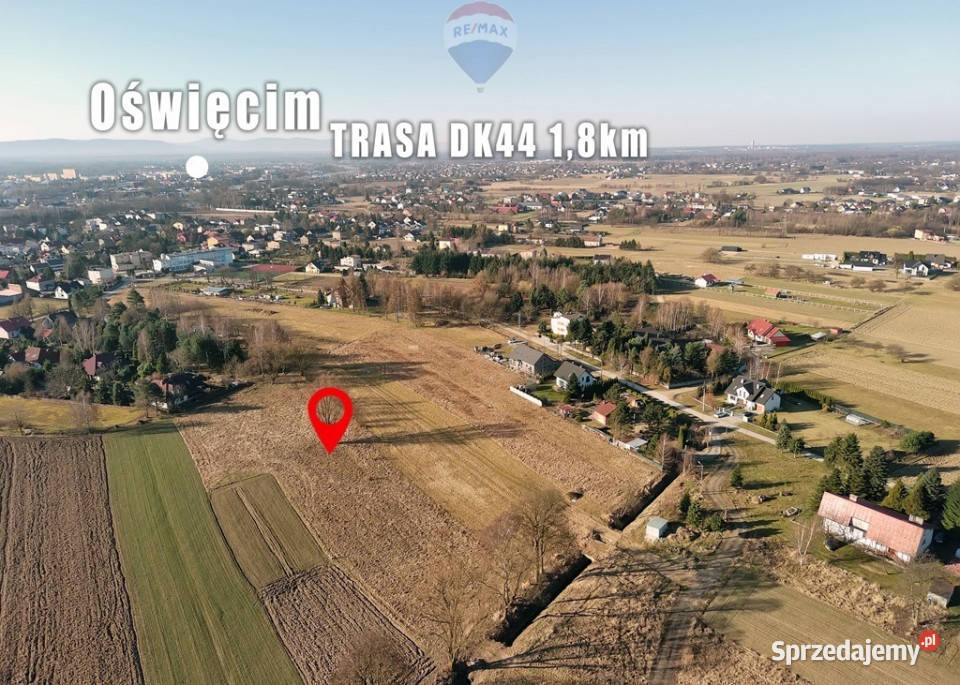 DZIAŁKA BUDOWLANA W BABICACH GMINA OŚWIĘCIM Babice