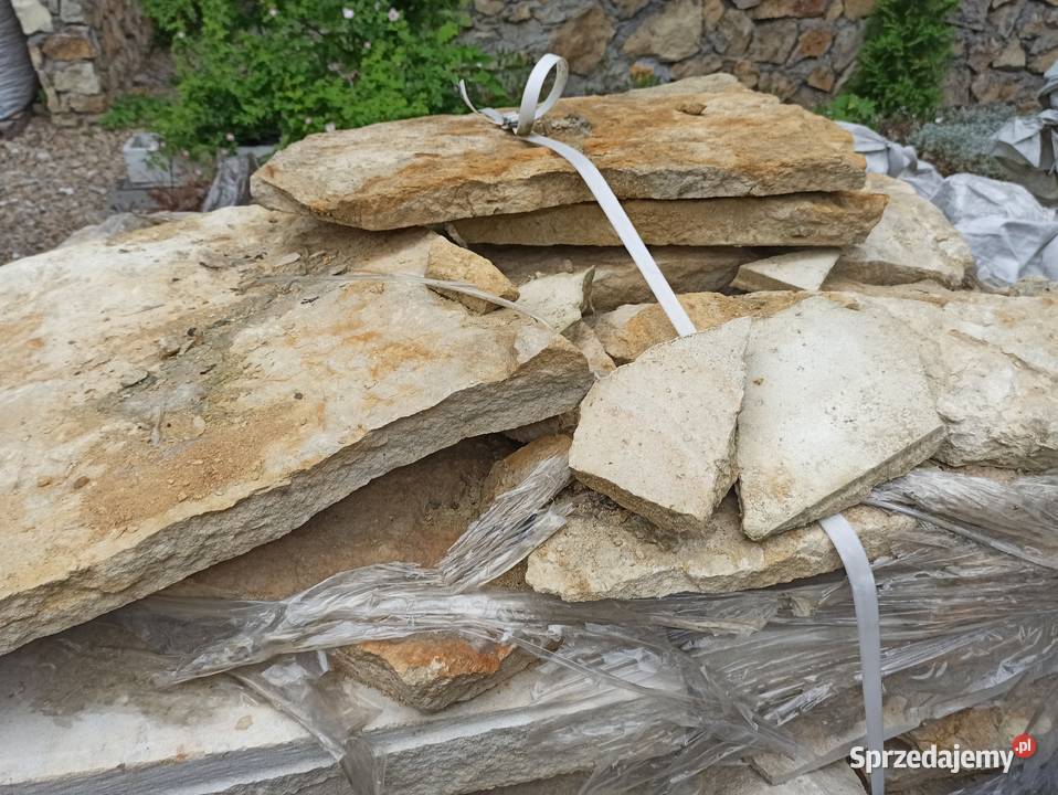 Płyta Oflis kamień żółty piaskowiec ozdobny