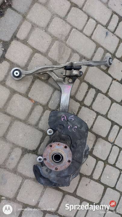 Kompletna zwrotnica prawa A6 C6 4F oryginał