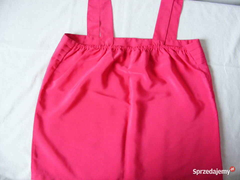 Bluzeczka na ramiączkach 38 40 fioletowa różowa dolnośląskie Oborniki Śląskie sprzedam