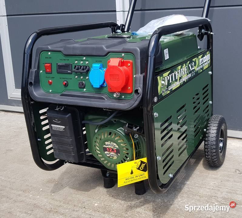 Agregat prądotwórczy SPITFIRE X2 inverter Mykanów sprzedam