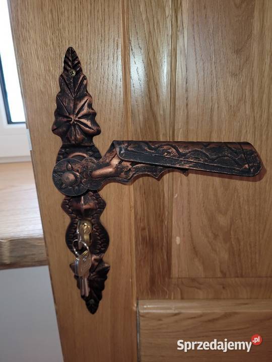RUSTYKALNA Klamka kuta do furtki bramki drzwi Białystok sprzedam