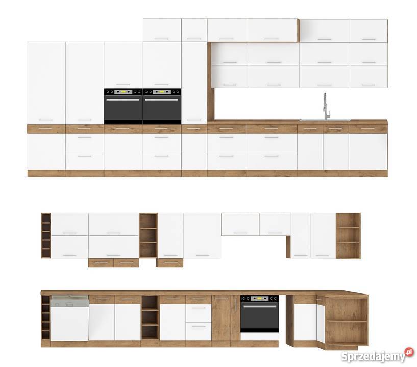 Meble kuchenne szafki VIGO Fronty MDF POŁYSK śląskie Katowice
