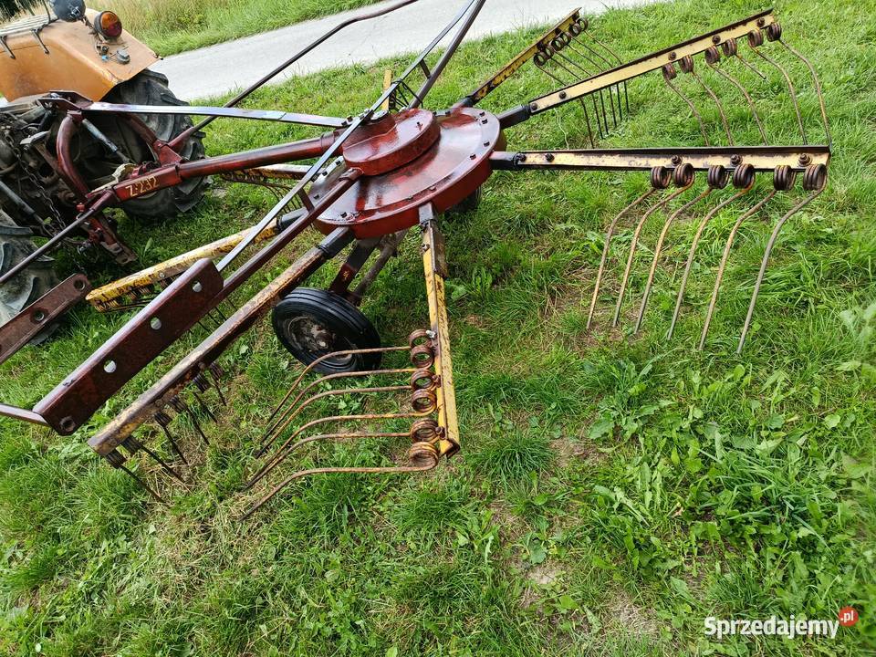 Zgrabiarka karuzelowa fahr 280 transport małopolskie Limanowa