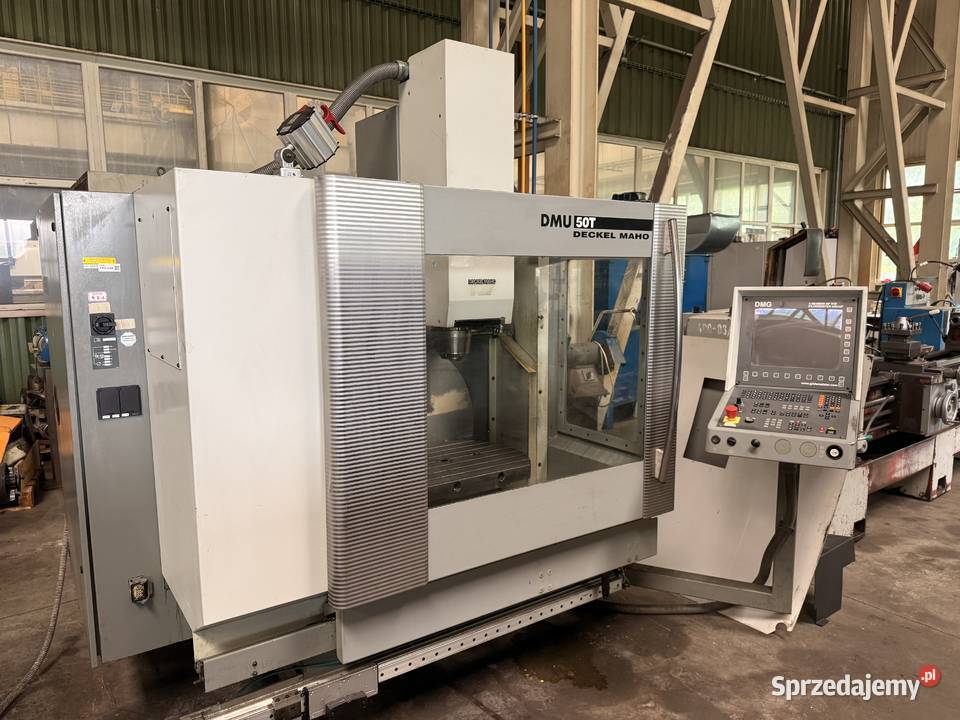 Centrum Obróbcze 5 osiowe DECKEL MAHO DMU 50T Tarnowskie Góry