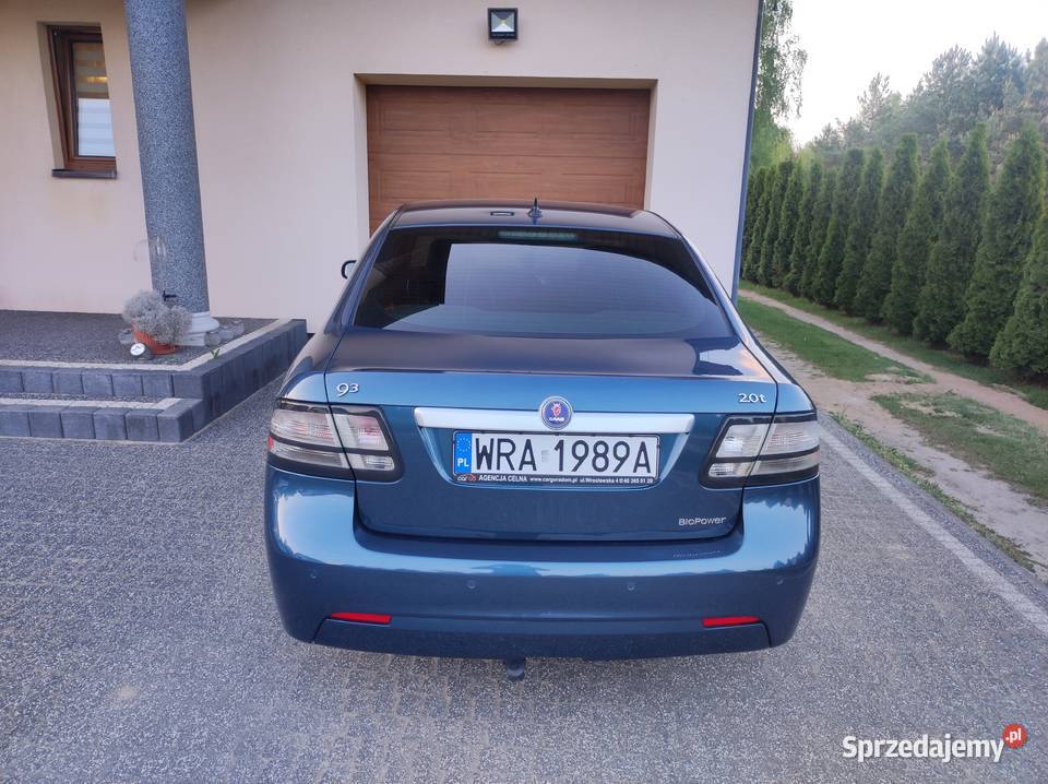 Saab 93 20 t 175 Bio Power 9-3 mazowieckie Radom