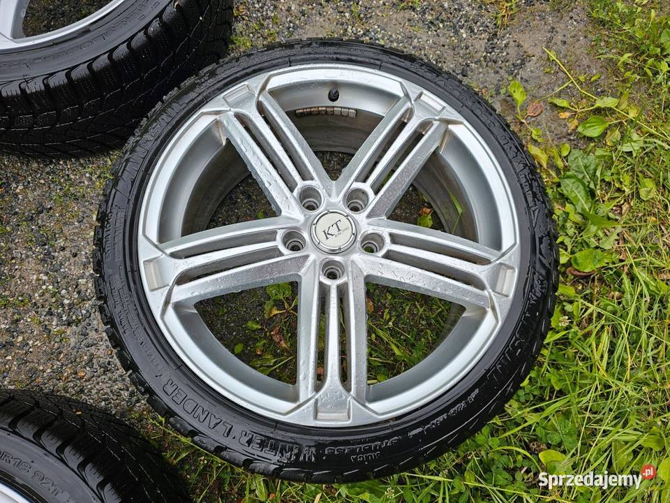 Alufelgi 5x112 z zimowymi oponami