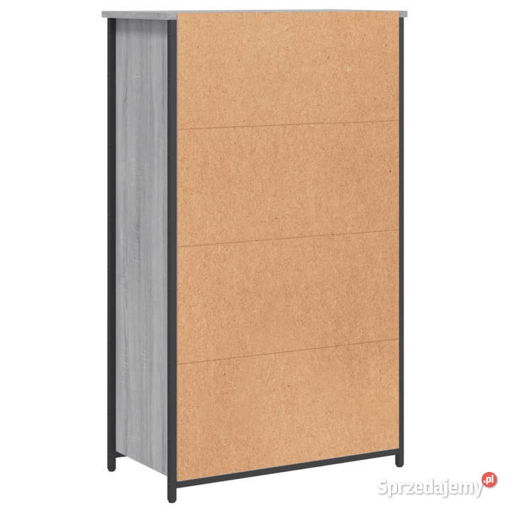 Szafka szary dąb sonoma 62x32x1035 materiał