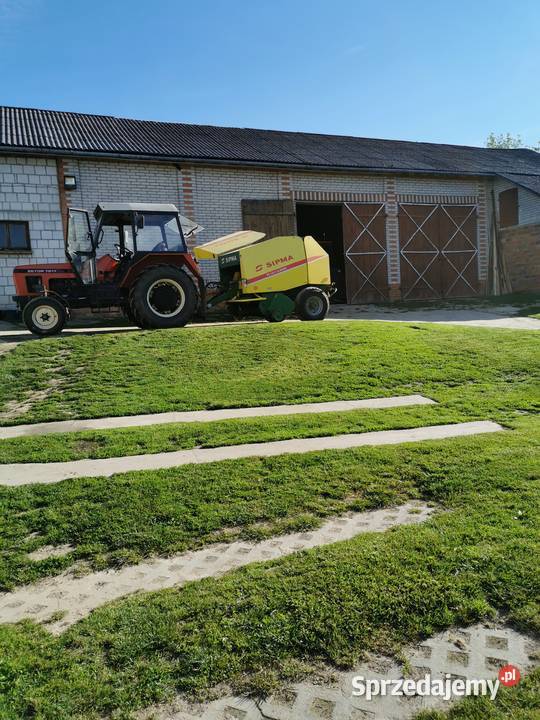 Prasa belująca rolująca Sipma 1211 super stan Rolujące (belujące) Skibice