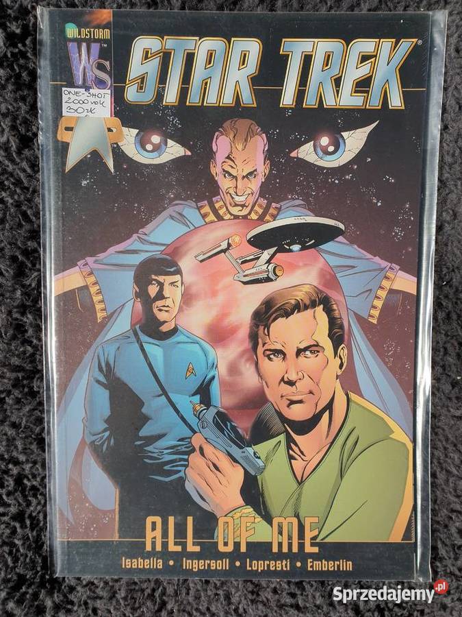 Star Trek All Of Me One Shot komiks USA 2000 pomorskie