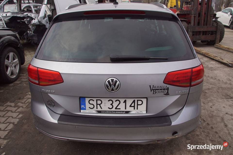 KLAPA TYŁ VOLKSWAGEN PASSAT B8 LQFZ KOMBI osobowe Lipno