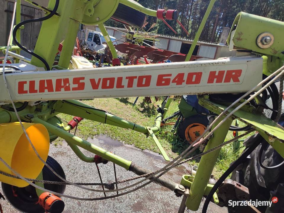 Przetrząsarka 6 karuzelowa CLAAS VOLTO 640 deutz Claas Przemęt