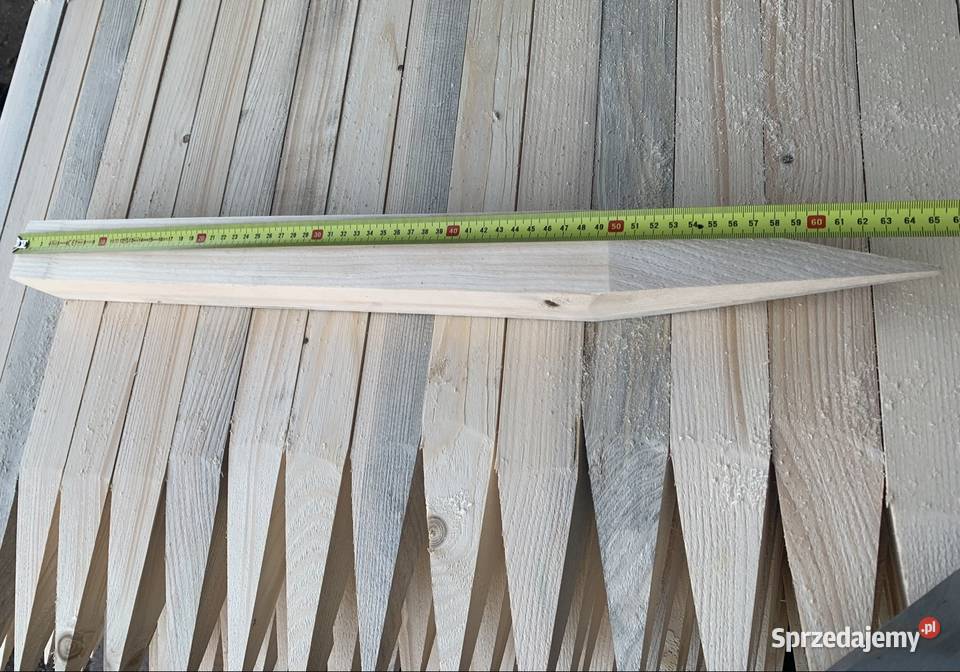 Paliki drewniane 5x5x65 strugane zaostrzone Dryga