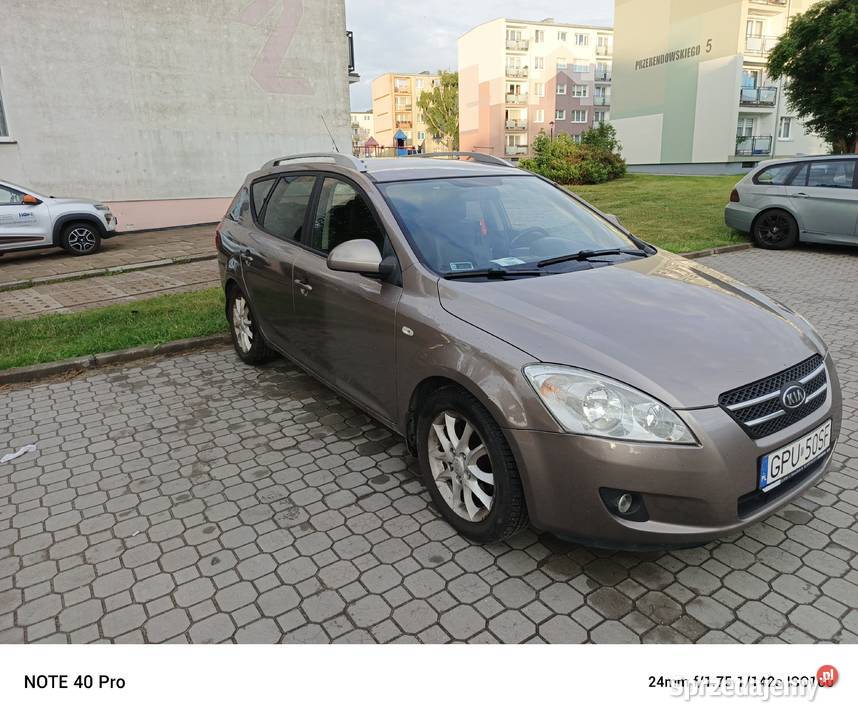 KIA Ceed 2008 r 20 Diesel przebieg 206 000 pomorskie Puck