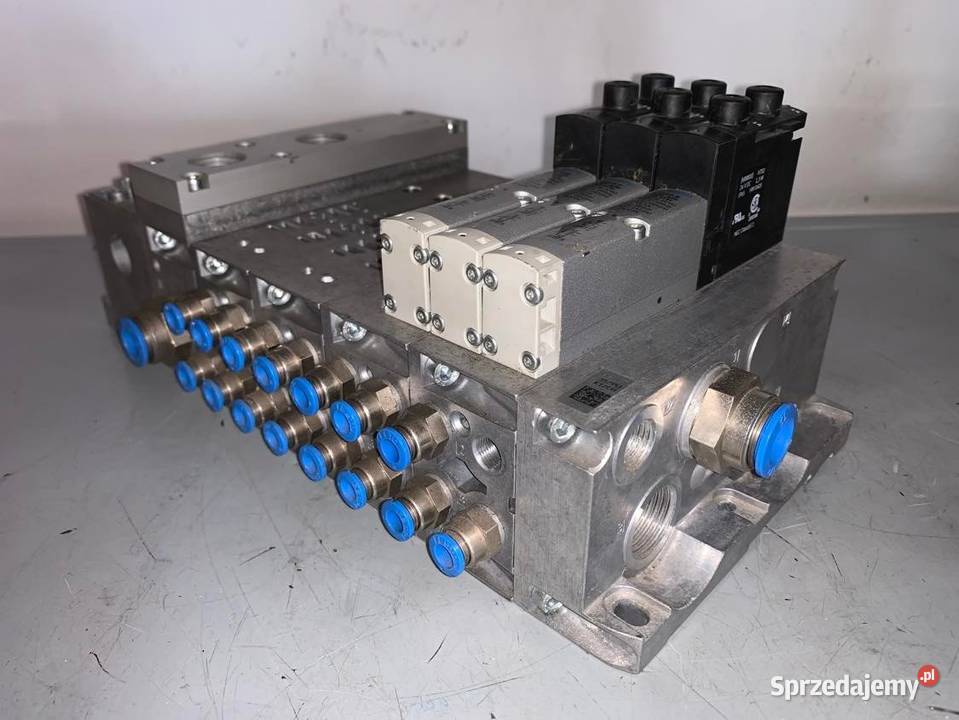 Festo Valve Island VTSAFMP 547963 3 x Solenoid