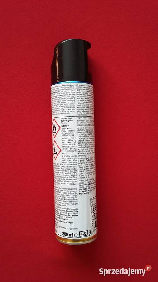BIOLIT RAID SPRAY NA MUCHY KOMARY OSY ĆMY DUŻA małopolskie Olkusz