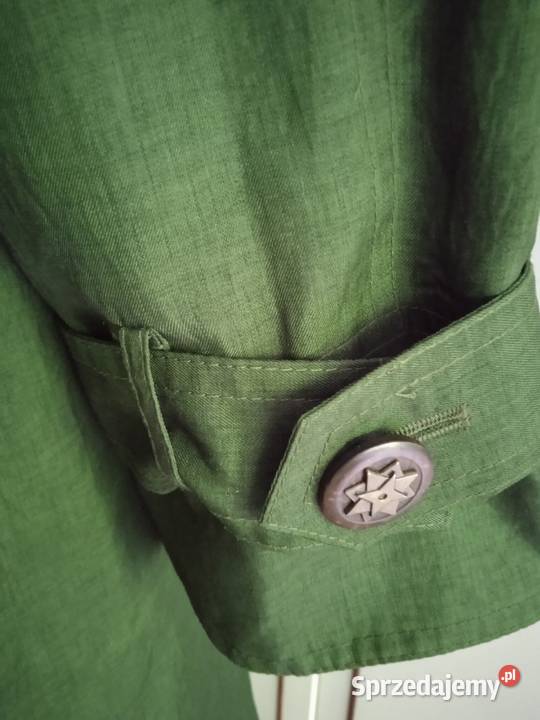 PIĘKNY LETNI PŁASZCZ BUTELKOWA ZIELEŃ MARLBECK r wielkopolskie