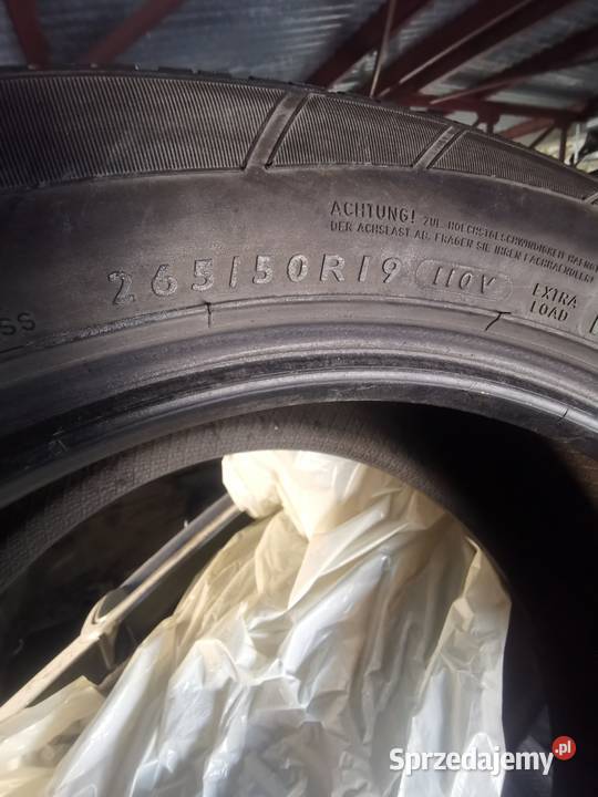 26550R19 Dunlop Winter Sport 3D Koszalin sprzedam