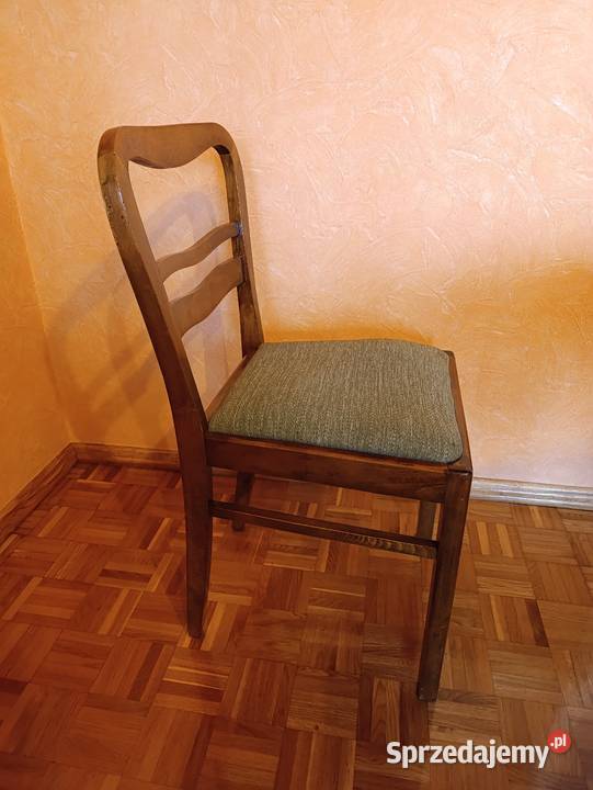 Krzesło drewniane Vintage ARTDECO
