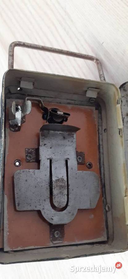 1920 30 Szwajcarska Latarka Przedwojenna Szkło