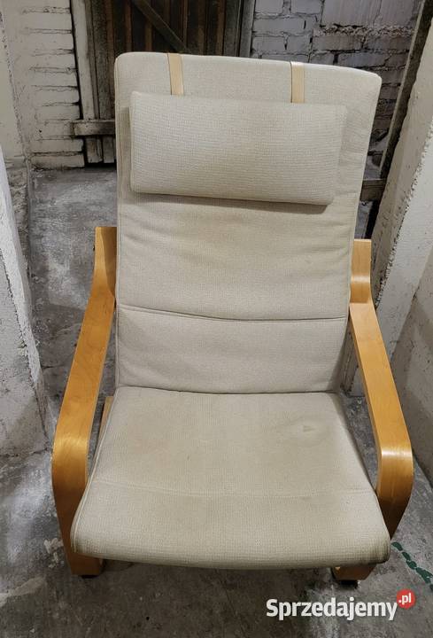 Fotel drewniany Ikea