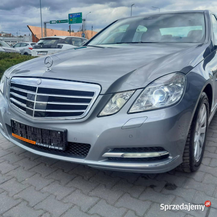 Mercedes E 350 podgrz fotele led automat komputer pokładowy Żory sprzedam