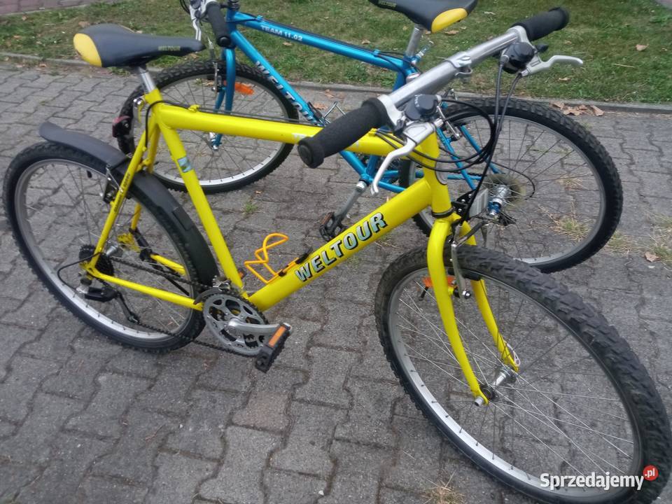 Rower górski Veltour 26 cale 2 sztuki stan 100 Górskie, MTB śląskie Jaworzno