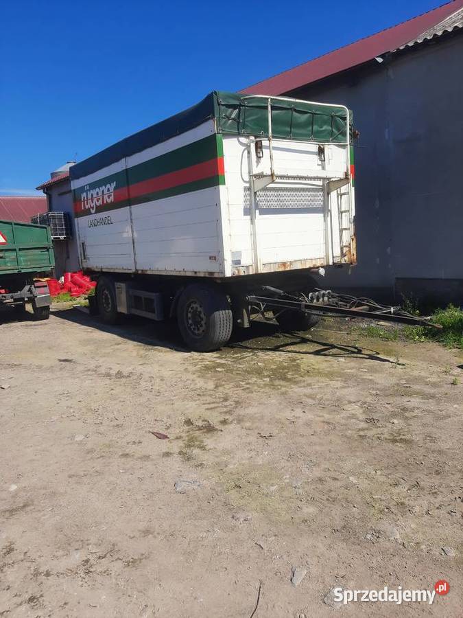 Przyczepa ciężarowa 20 ton z wydmuchem wywrotka Wywrotki warmińsko-mazurskie Lubawa sprzedam