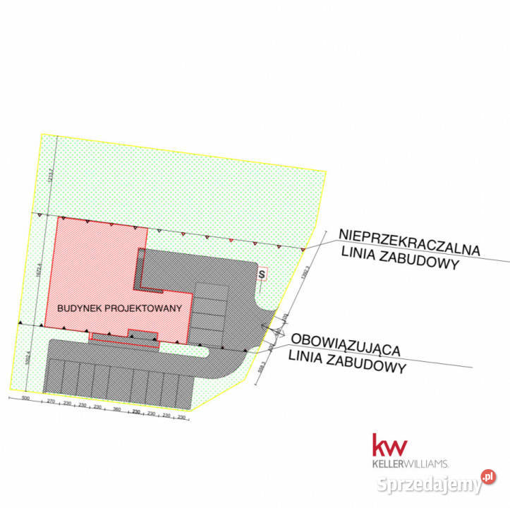 sprzedaży działki 1500m2 Września Kosynierów