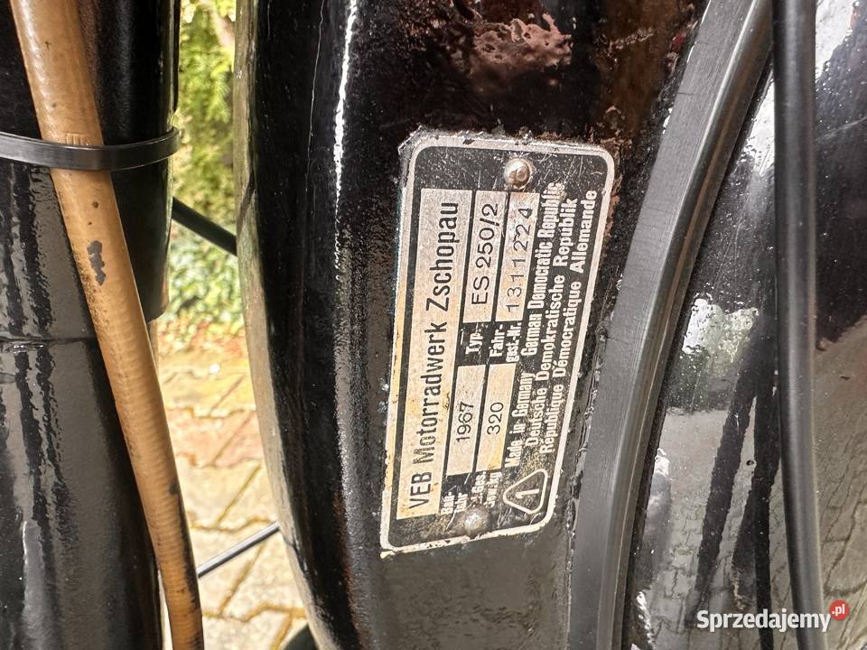 MZ ES 2502 Trophy Bukowno