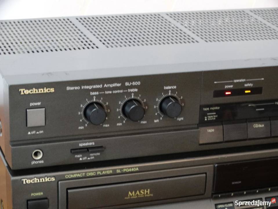 Wzmacniacz Technics SU500 sprawny i mocny podkarpackie