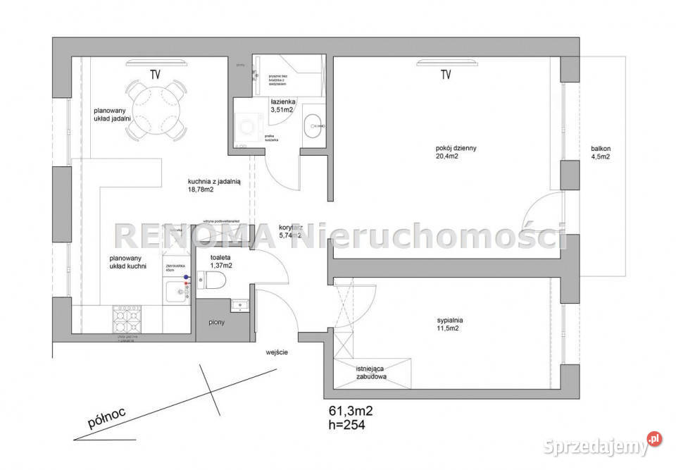 Mieszkanie Białystok 613m2 2 pok