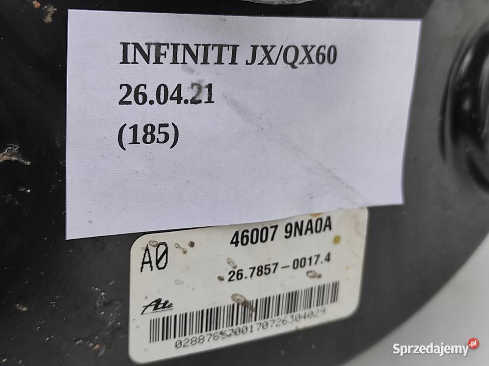 SERWO POMPA HAMULCOWA INFINITI QX60 JX Nowy Tomyśl