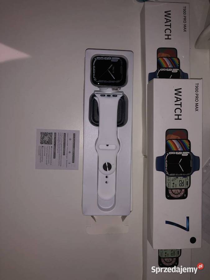 Smartwatch 7 T900 Pro Max kolor czarny/biały