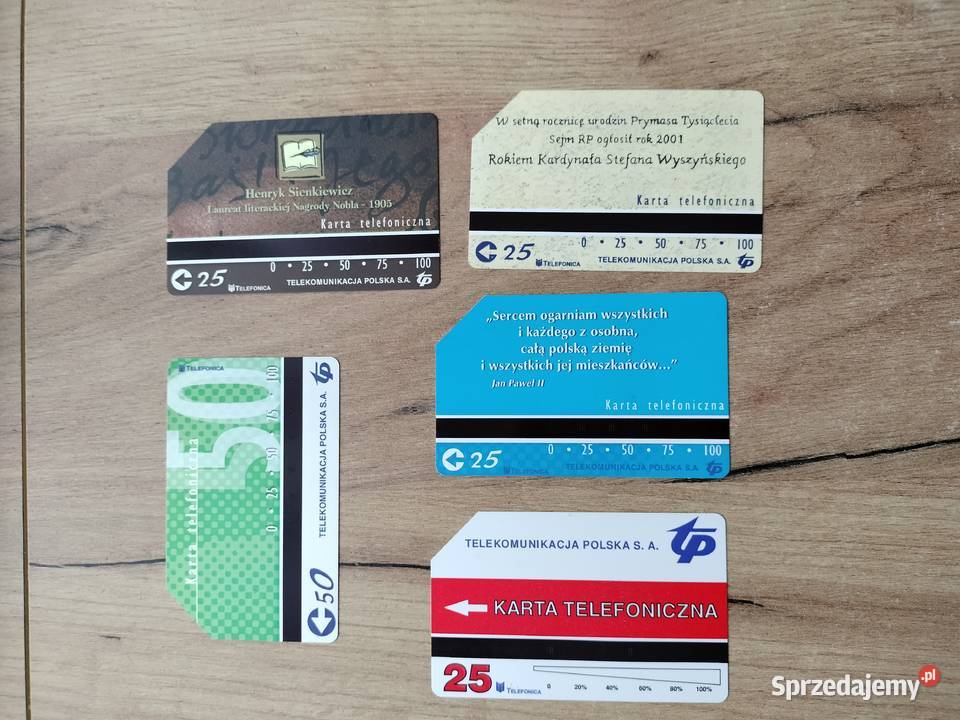 Karty telefoniczne PapieżChopin nobliści 2 Choszczno