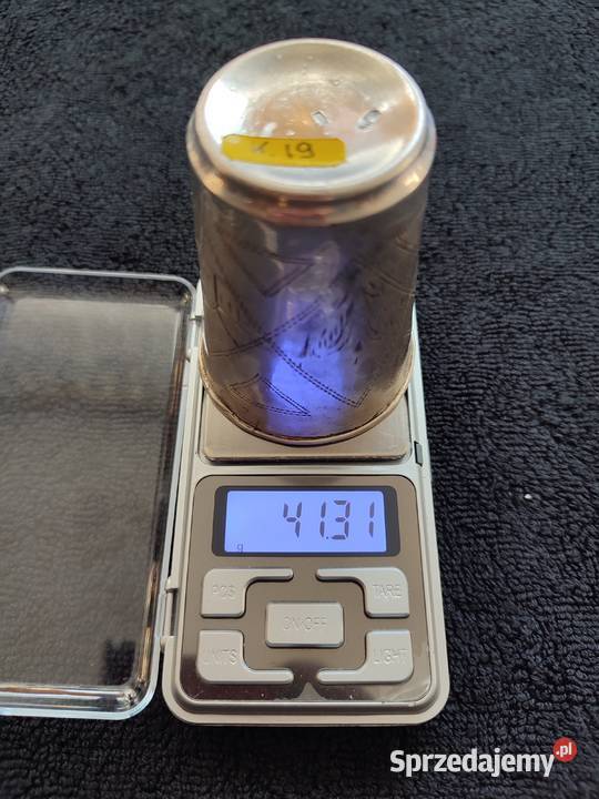 Srebrne kieliszki kiduszowe 3 sztuki 122g Warszawa sprzedam