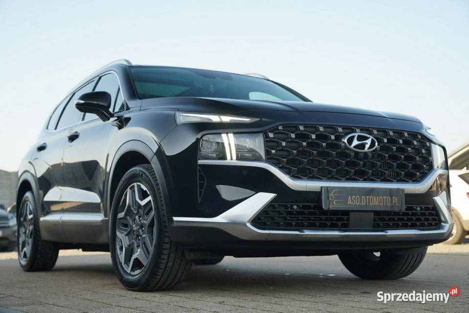 Hyundai Santa Fe FUL LED 7osob panorama skóra lakier metallic opolskie Otmuchów