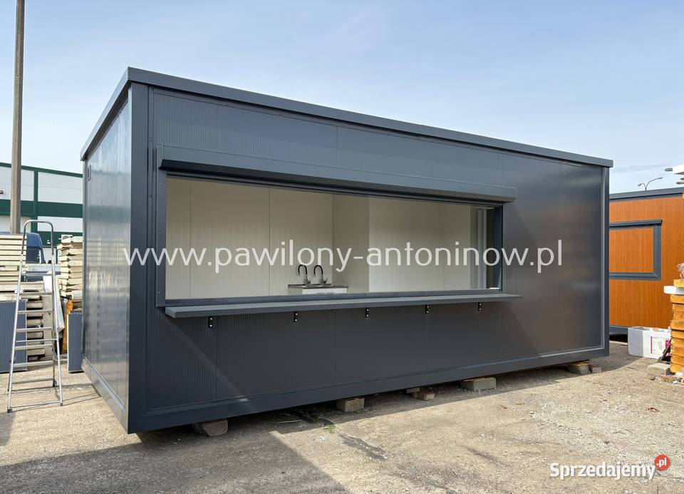 NOWY Pawilon Handlowy Kontener Gastronomiczny