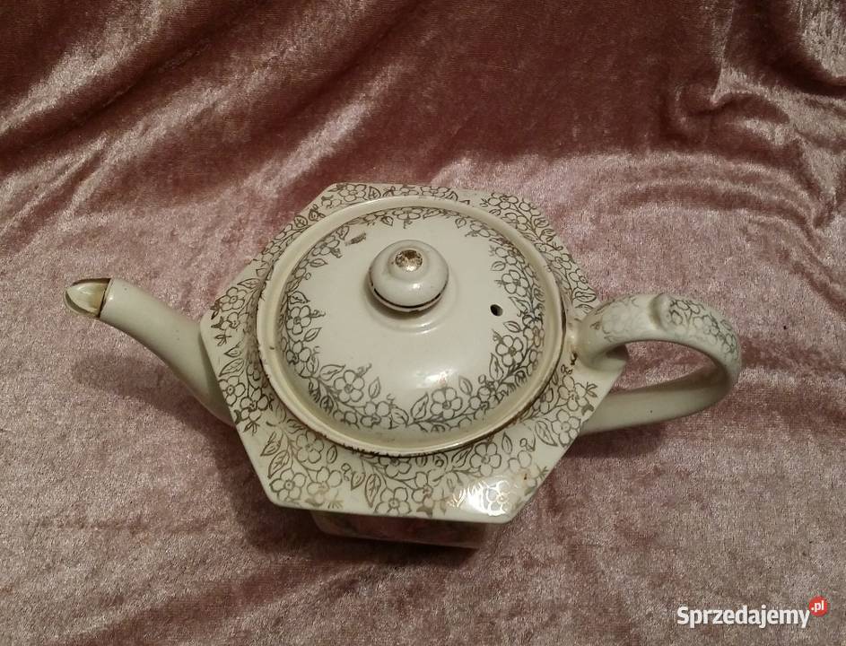 Czajnik stary angielski porcelanowy 1932r Sadler Kraków