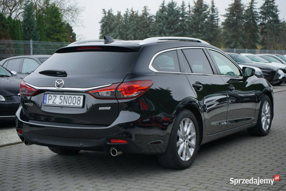 Mazda 6 22D 150 Grzane fotele Nawigacja III 2012 nieuszkodzony wielkopolskie Baranowo