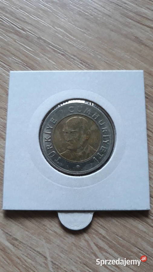 1 Nowy Lir Turcja 2005 r Numizmatyka Konin