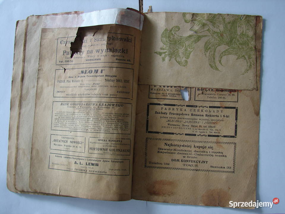 Czerwony Krzyż 1 1 czerwiec 1925 r stara książka Warszawa