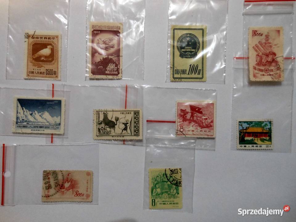 Ciekawe chińskie znaczki Bartoszyce