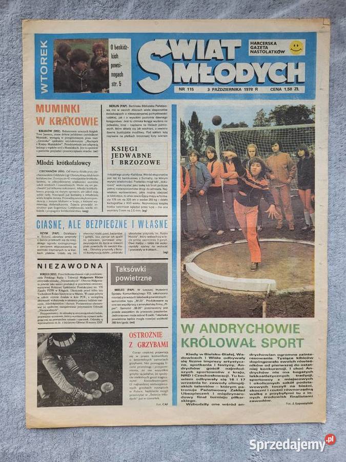 Świat Młodych 1151978 serial Lalka komiks Tytus pomorskie Gdynia sprzedam