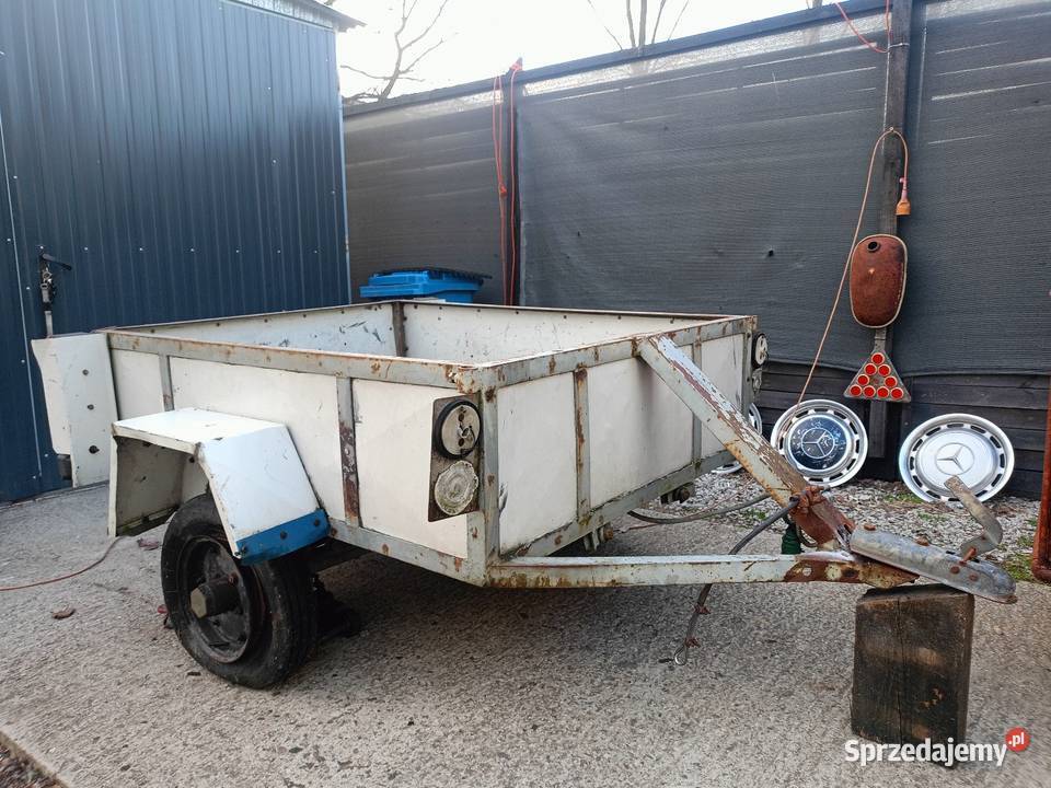 Przyczepka samochodowa do quada traktorka Do samochodów osobowych Świerczów sprzedam
