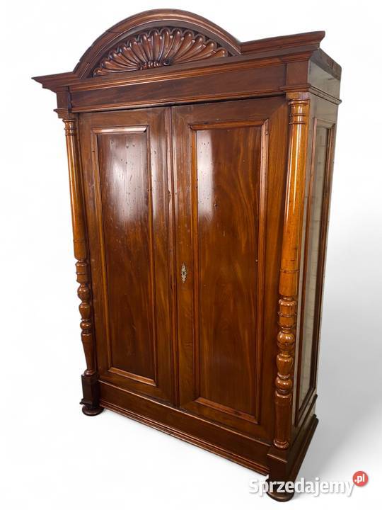 Stara stylowa szafa rzeźbiona DO RENOWACJI Gryfice